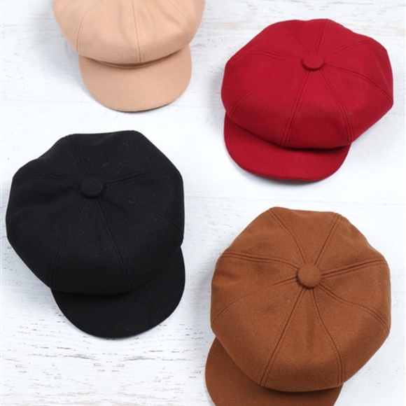 Breton Fashion Hat in Red